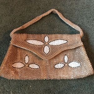 Vintage Pearl Evening Bag